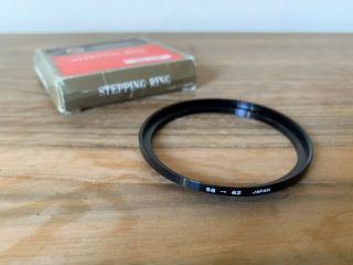 Star - D Vintage Filter Step Up Ring - 58mm To 62mm - W/original Box -