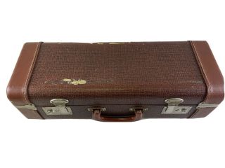Vintage Hardwood Cornet Case (case Only)