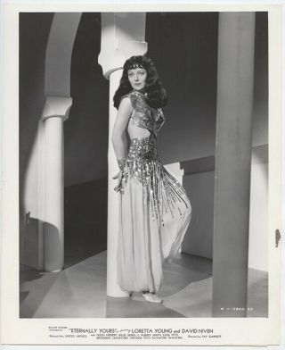 Loretta Young 1939 Vintage Hollywood Portrait Eternally Yours