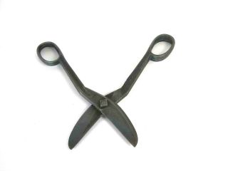 Vintage Tin Snips Shears Metal Cutter Tinsmith Tool 10.  75 
