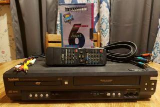 Vintage Symphonic Vhs/dvd Player With Remote Great,  Blank Tape