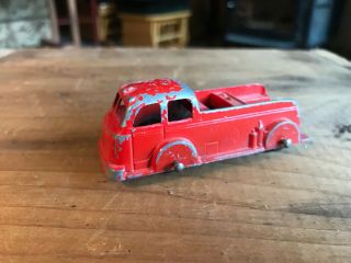 Vintage Tootsie Toys 1940’s/50’s Red Fire Truck