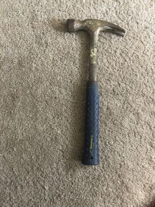 Vintage Estwing 20 Oz.  Claw Hammer Made In Rockford,  Il.  E3 - 20