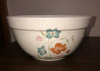 Vintage Treasure Craft Mixing Bowl Floral