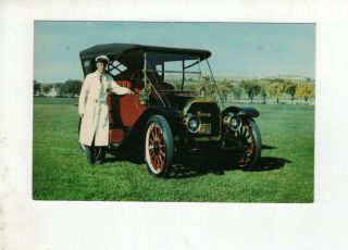 Vintage Post Card - 1911 Warren Motor Car,  Built In Detroit,  Michigan