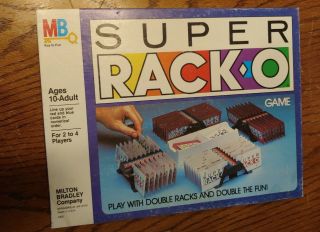 Vintage 1983 Rack - O Game Milton Bradley Complete