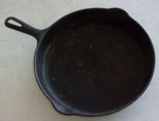Vintage Griswold Small Logo No.  8 Cast Iron Frying Pan 10.  5 " Diameter