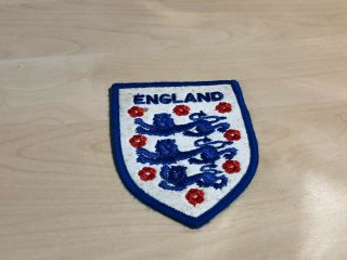 Vintage (1970s) England 3 Lions Football Patch