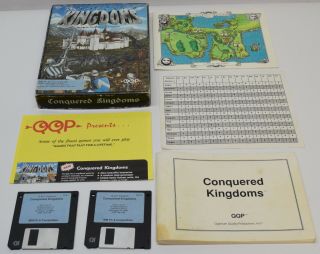 Conqured Kingdoms PC 1992 Big Box 3.  5 