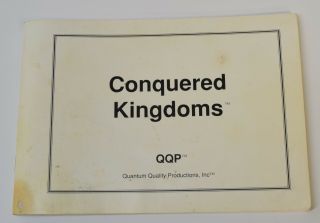 Conqured Kingdoms PC 1992 Big Box 3.  5 