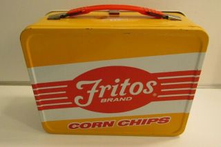 Vintage Fritos Corn Chips Brand Lunchbox 1970s