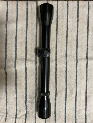 Weaver K4 60 - B 4x Fine Crosshair Vintage Rifle Scope