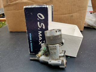 Vintage Os Max - S 35 R/c Model Airplane Engine Motor