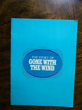 Vintage Book 1967 Mgm The Story Of Gone With The Wind Movie By Bob Thomas