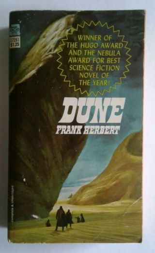 Vintage 1965 Dune Frank Herbert Paperback First Edition 1st Ed.
