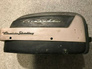 Vintage Outboard Evinrude Big Twin 35hp Cowl Cowling Shroud Hood Cover 1957
