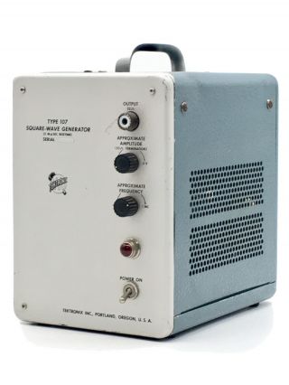 Rare Vintage Tektronix Type 107 Square Wave Generator Oscilloscope