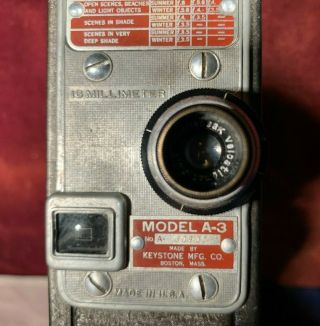 Vintage Keystone Model A - 3 16mm Movie Camera in 2