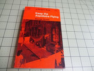 Keep The Aspidistra Flying By George Orwell Vintage Penguin Uk Pb Fiction
