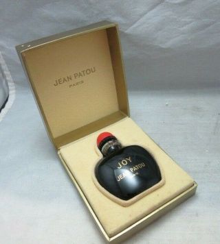 Vintage Jean Patou Joy Mini Perfume Bottle In The Box.  Full
