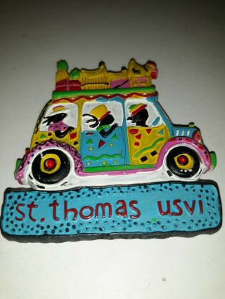 Vintage Magnet St Thomas Usvi