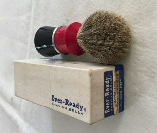 Vintage Nib Ever Ready Pure Badger Shaving Brush