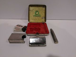 Collectible Vintage Ever Ready Razor Shaving Kit With Case