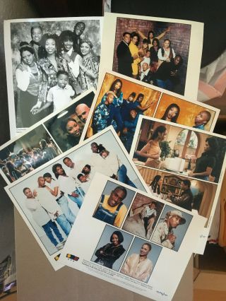 7 Different Brandy Vintage 8x10 Press Photos From 1997