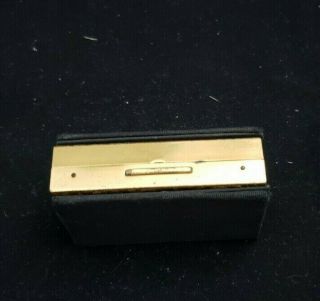 VINTAGE ELGIN AMERICAN GOLD TONE MUSIC BOX COMPACT WITH CASE IT 2
