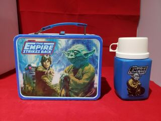 Vintage Star Wars Empire Strikes Back Thermos Lunchbox & Thermos 1980