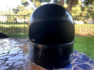 Vintage Shoei S12 Motorcycle Full Face Motorcycle Helmet (black Gloss)