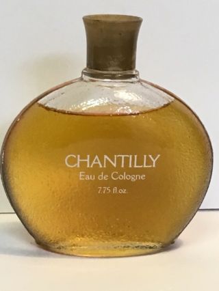 Vintage Chantilly Eau De Cologne Houbigant Splash 7.  75 Fl Oz Almost Full