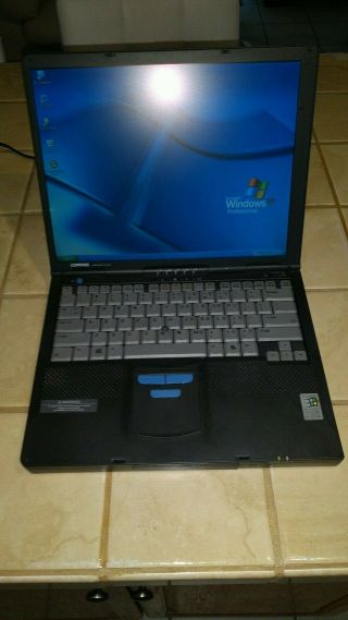 Vintage Compaq Armada M700 Pentium Iii Laptop 845mhz 192mb Ram 40 Gb Winxpro Sp3