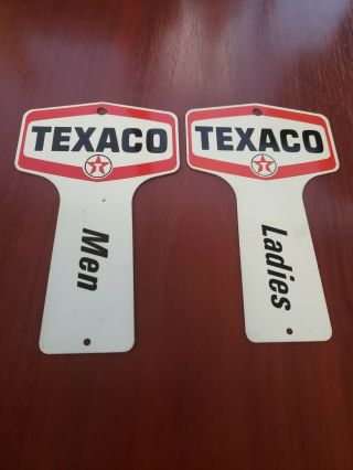 Vintage Texaco Bathroom Key Collectibles