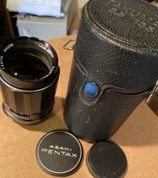 Vintage Asahi Pentax Takumar 1:3.  5 135mm Lens
