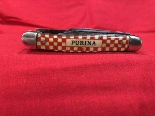 Vintage Kutmaster Purina Advertising Knife