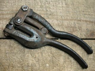 Vintage W A Whitney Manufacturing Co Metal Punch Tool No.  4 - B