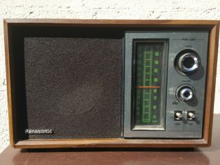 Vintage Panasonic Am/fm Radio Model Re - 6286