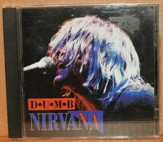 Nirvana Dumb Cd Live In Europe 1992 Vintage Rare Punk Grunge 90 