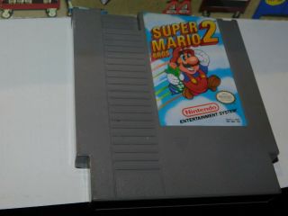 Vintage Mario Bros 2 (nintendo Ent System Nes) Video Game