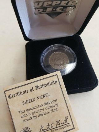 1868 Shield Nickel Vintage Us Coin (comes In Gift Box) You Grade
