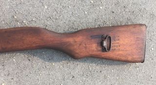 Vintage Chinese SKS Military Rifle Stock Numbered Shape 3