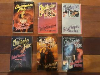 The Last Vampire Series Books 1 - 6 By Christopher Pike Horror - Vintage Ya Horror