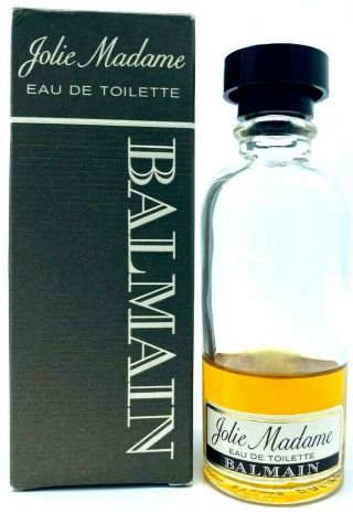 Balmain Jolie Madame Eau De Toilette 1.  89 Oz / 56ml W/box 35 Full