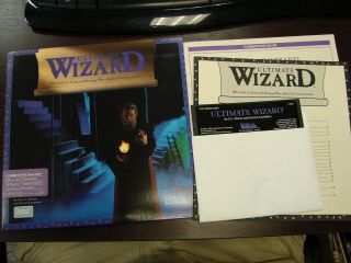 Vintage Ultimate Wizard Commodore 64/128 (1) 5.  25 " Floppy Disk By Electronic Arts