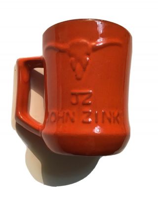 Vintage Frankoma John Zink Coffee Cup Mug (1353)