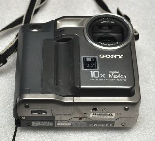 Sony Digital Mavica Mvc - Fd7 Vintage Camera Wide 10x Zoom