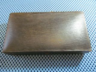A Vintage 7 Day Straight Razor Case In Fair Usable