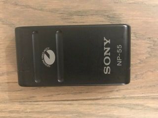 Oem Sony Np - 55 Rechargeable 6v 1000mah Battery Vintage Photography Video Photo