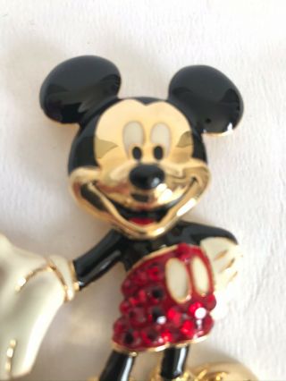 Vintage Butler And Wilson Mickey Mouse Brooch for Disney 2